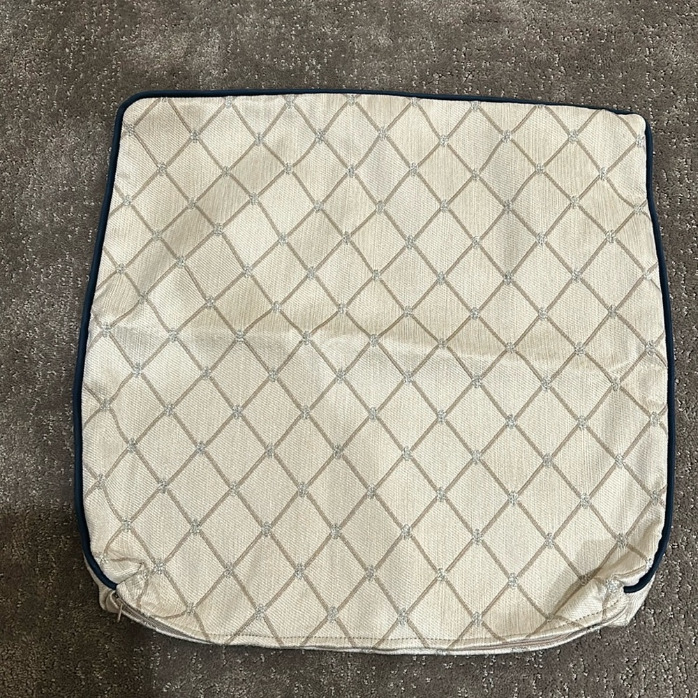 21 x 21 square custom pillow cover only